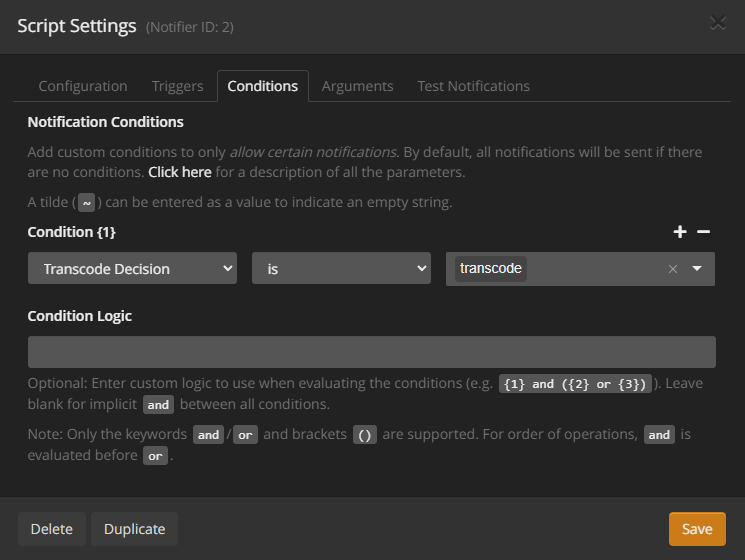 screenshot of how you should be setting up your conditions tab for
kill_stream.py